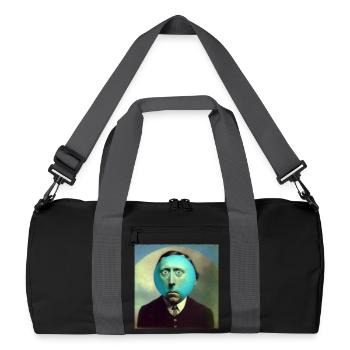 Surreal 02 - Recycled Duffel Bag - black/graphite grey - Front