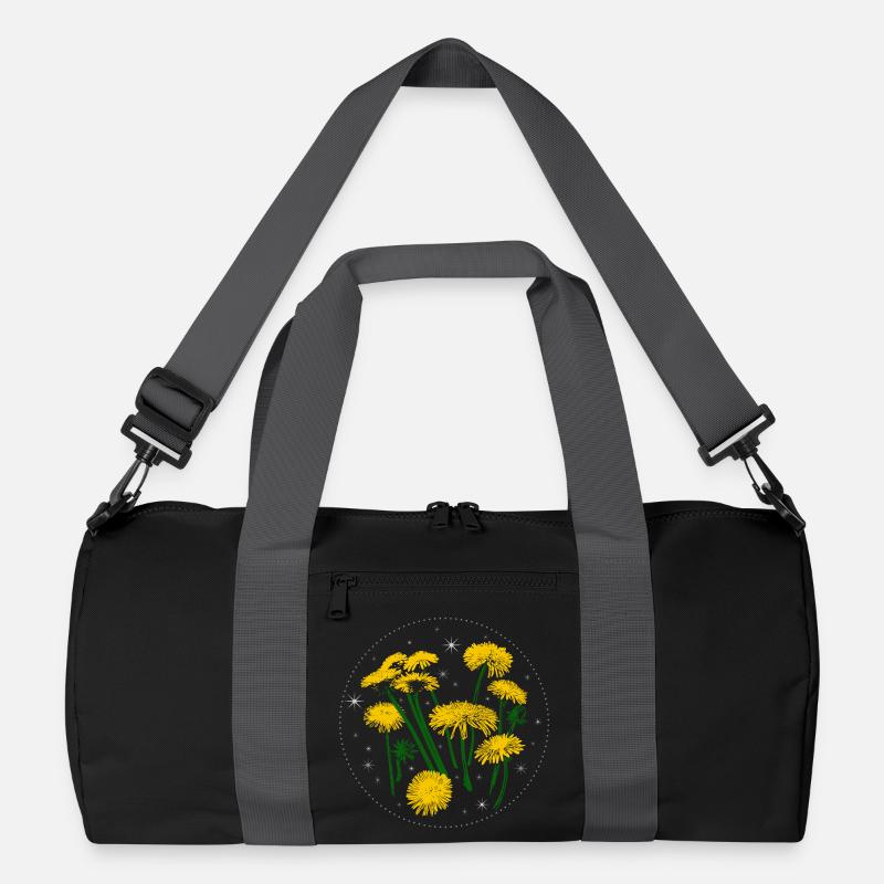 Löwenzahn Frühling Sternenhimmel Recycelte Duffel Bag