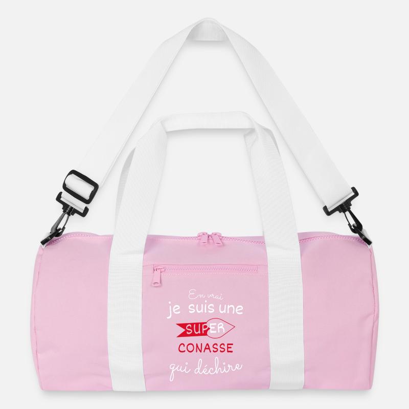 Super-Conasse qui Déchire Sac de sport recyclé
