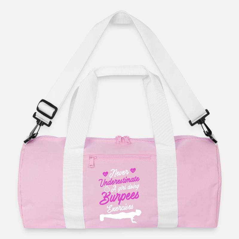 Burpees Design Recycled Duffel Bag