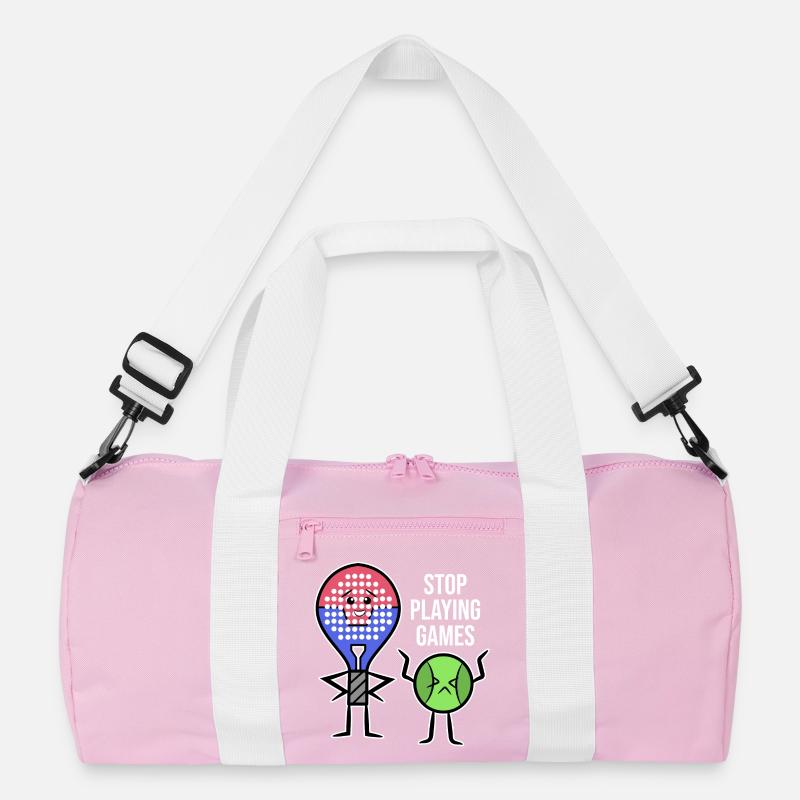 Spieler Statement Schläger Padel Padelteam Bälle Recycelte Duffel Bag