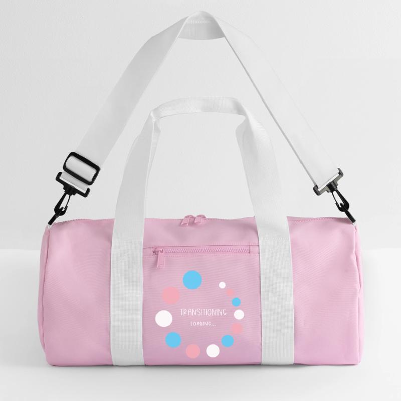 Pride Month - Transitioning... Loading Recycled Duffel Bag