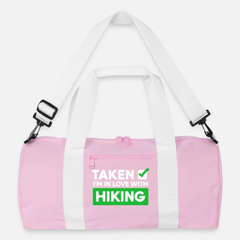 Wanderer Statement Wanderung Wandern Bergwandern Recycelte Duffel Bag