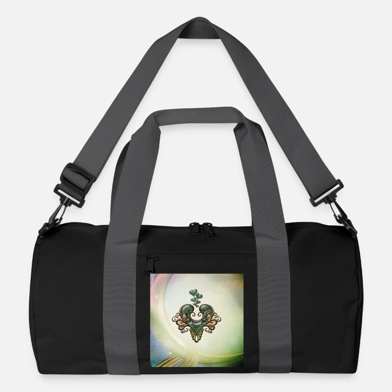 Wunderbares, elegantes Herz Recycelte Duffel Bag
