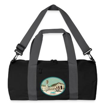 Former University of Coimbra in Portugal - Recycled Duffel Bag - black/graphite grey - Front