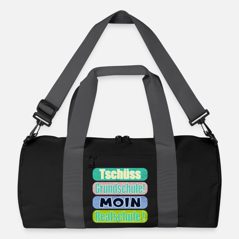 Tschüss Grundschule - Moin Realschule Recycelte Duffel Bag