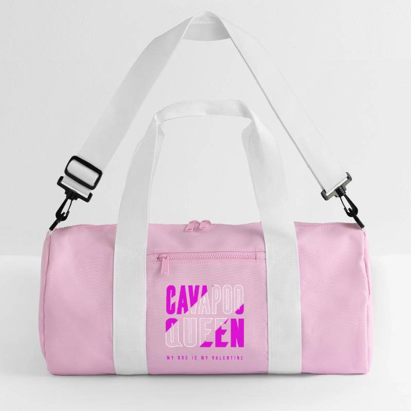 Cavapoo Queen Recycled Duffel Bag