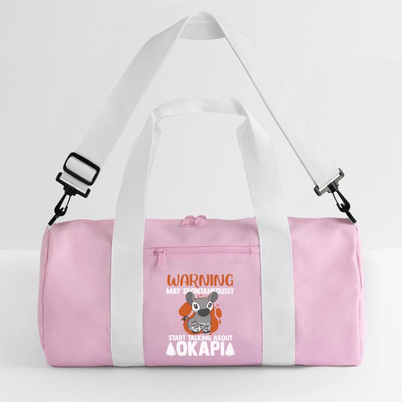 Okapi between forest and wilderness Recycled Duffel Bag