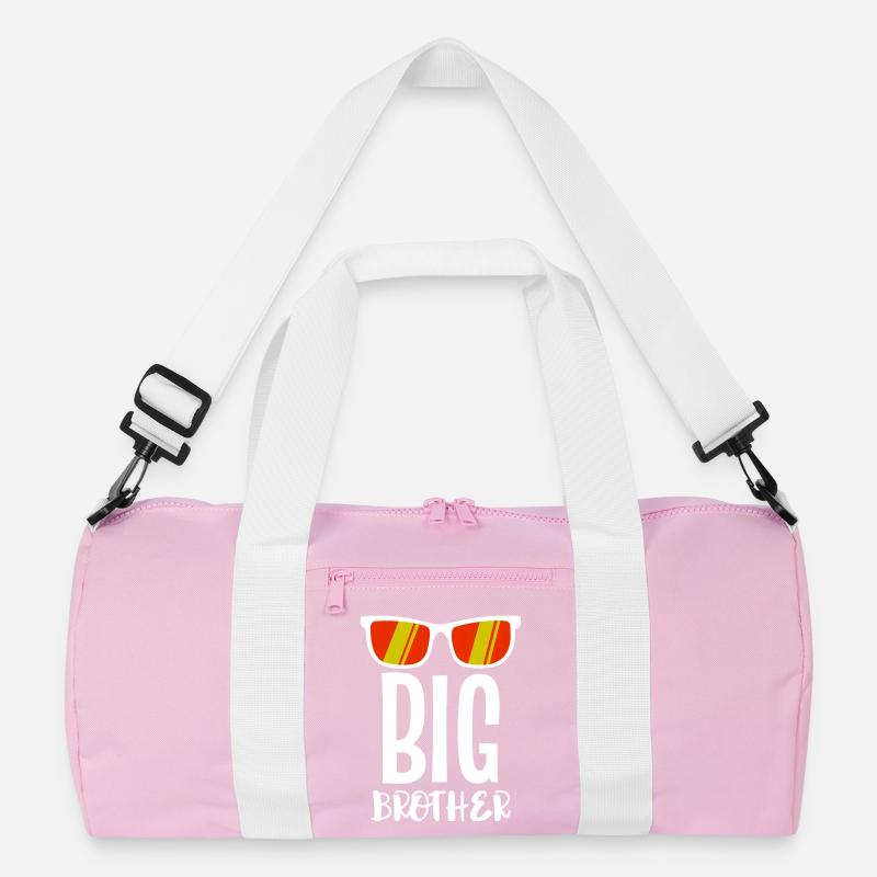 Cooler Spruch Stolzer Großer Bruder Bruderherz Recycelte Duffel Bag