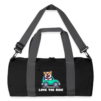 Cool Dicton Chiens Animaux Animaux Animaux Préférés - Sac de sport recyclé - noir/gris graphite - Devant