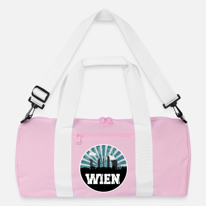 Wien Blue Hour Skyline Recycelte Duffel Bag