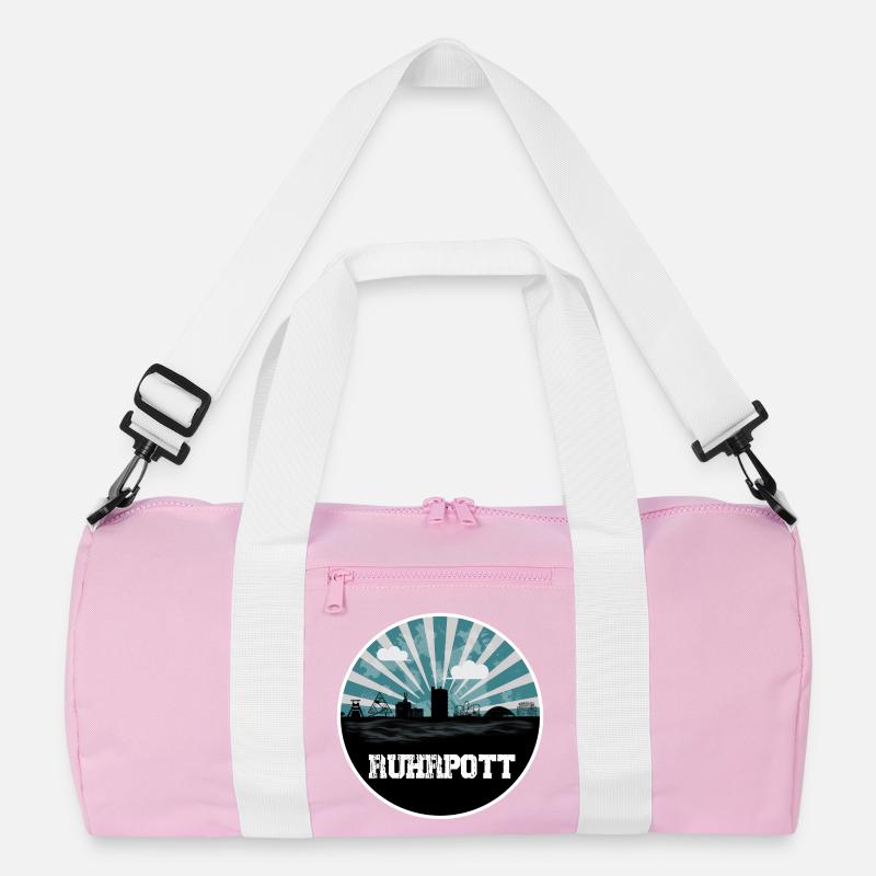 Ruhrpott Blue Hour Skyline Recycelte Duffel Bag