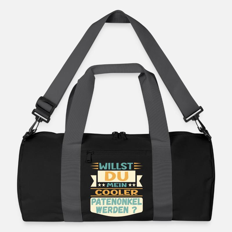 PATENONKEL WERDEN - ONKEL TAUFE PATE Recycelte Duffel Bag