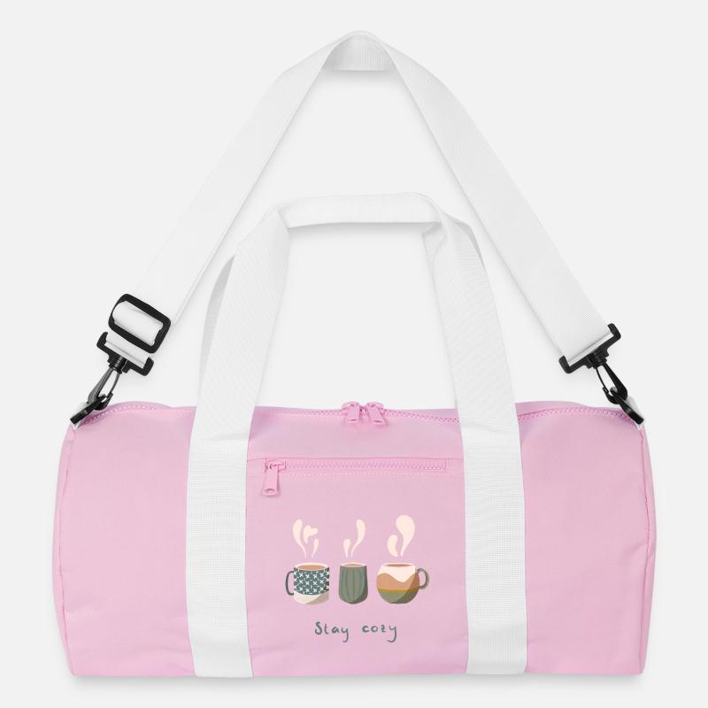 Cozy hot drinks Recycelte Duffel Bag