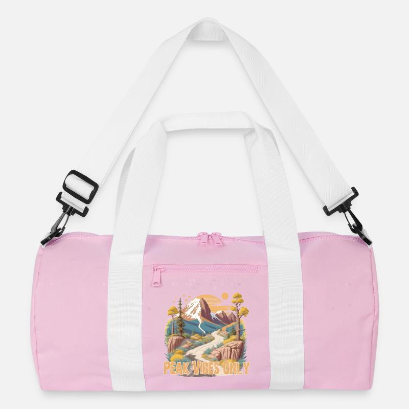 Hiking, Mountains Recycled Duffel Bag