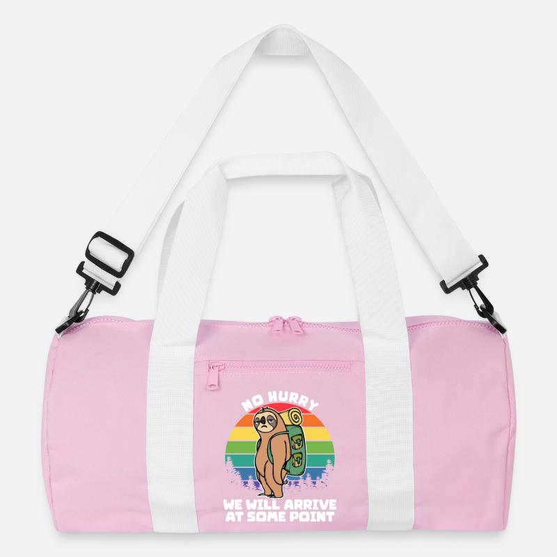 Hikers Holidays Camping Relaxing Statement Holidays Recycled Duffel Bag