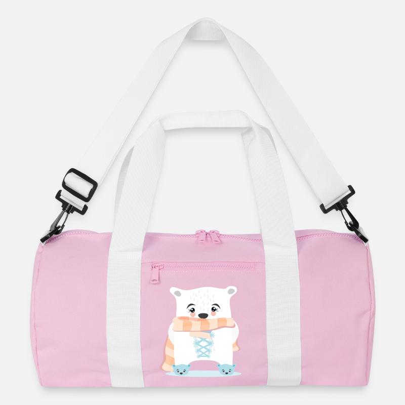 WINTERTIERE EISBÄREN Recycelte Duffel Bag