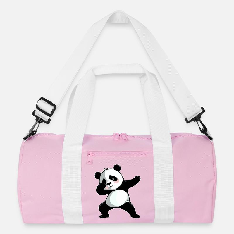 Dabbing Panda Recycled Duffel Bag