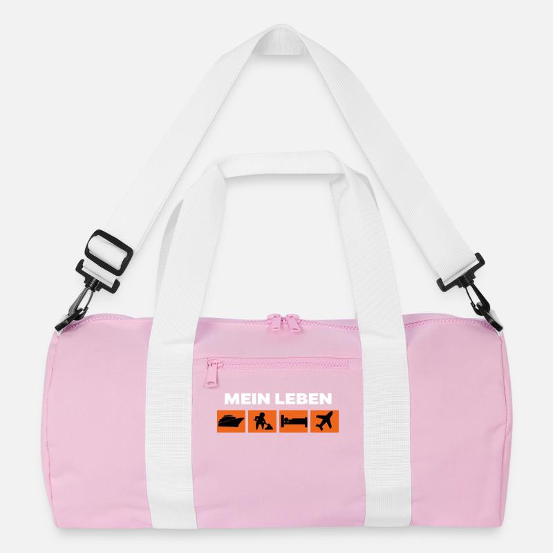 Workaholic Job Statement Karriere Arbeiter Recycelte Duffel Bag