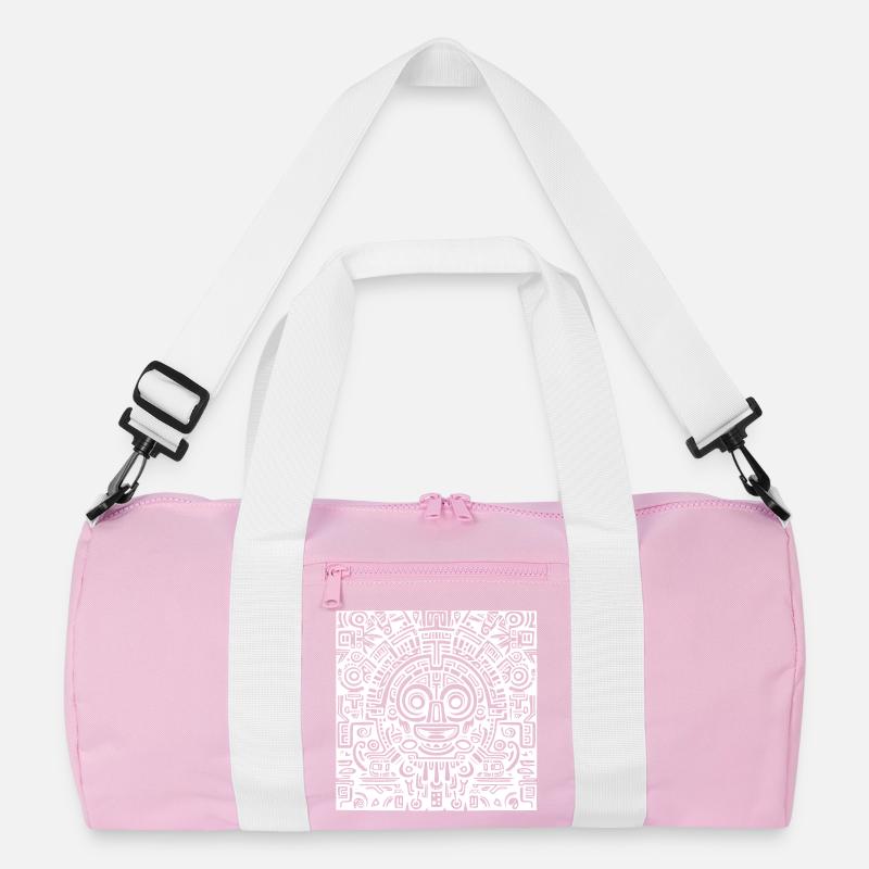 Inka, Azteken, Maya Muster, Artwork Recycelte Duffel Bag