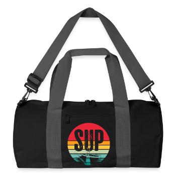 SUP - Recycled Duffel Bag - black/graphite grey - Front