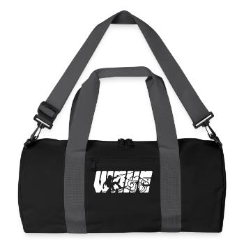 Surf, cascade, wakeboard, kitesurf, ski nautique - Sac de sport recyclé - noir/gris graphite - Devant