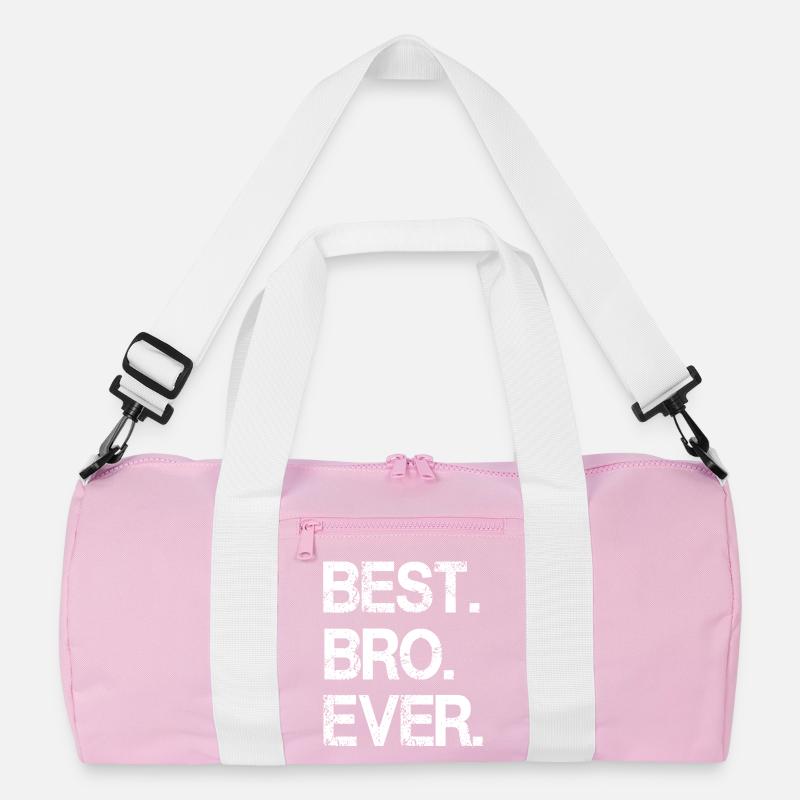 Auffälliges monochromes "Best Bro Ever"-Design Recycelte Duffel Bag