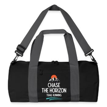 Trail Running - Chase The Horizon - Recycled Duffel Bag - black/graphite grey - Front
