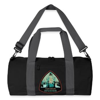 Schloss Haar: Niederländische Eleganz - Recycelte Duffel Bag - Schwarz/Graphitgrau - Vorne