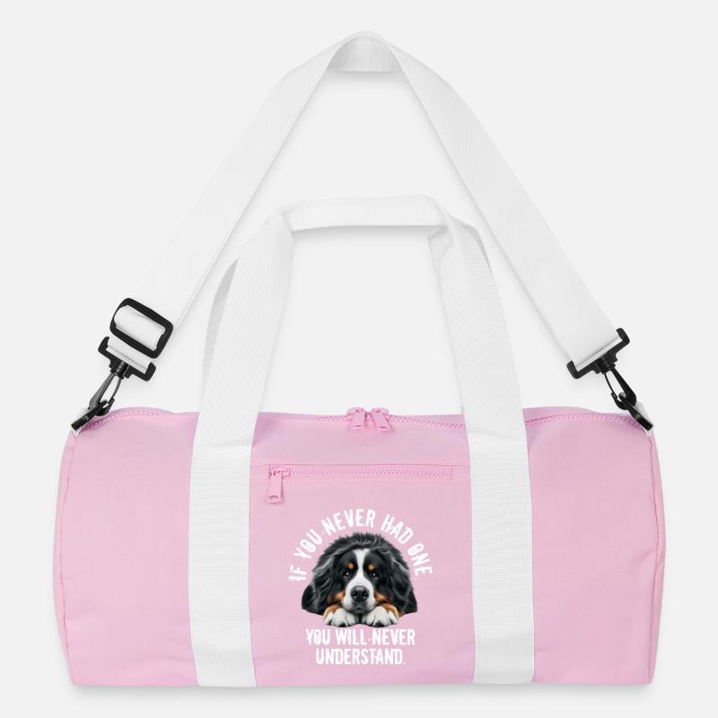 Bernese mountain dog Recycled Duffel Bag