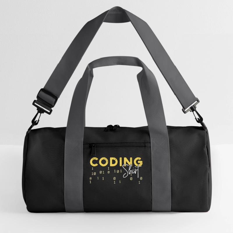 Coden Statement Developer Programmierer Skripting Recycelte Duffel Bag