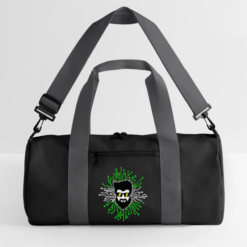 Computerfreak Developer Open Source Code Skripting Recycelte Duffel Bag