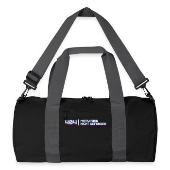 Developer Statement Coden Scripting Debug - Recycled Duffel Bag - black/graphite grey - Front