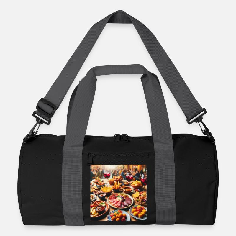 Spanische Tapas Recycelte Duffel Bag