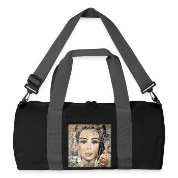 Strong - Recycelte Duffel Bag - Schwarz/Graphitgrau - Vorne