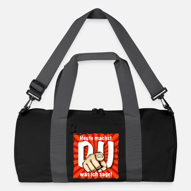 Starker Spruch Recycelte Duffel Bag