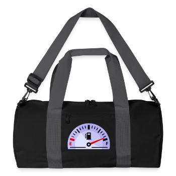 Gas Station Refueling Electric Energy Drive - Recycled Duffel Bag - black/graphite grey - Front