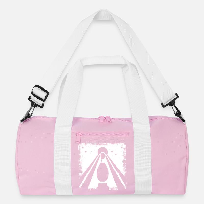 Bowling Pin Grafik Recycelte Duffel Bag