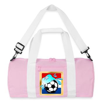 HOLLAND - FOOTBALL HOT SUMMER NETHERLANDS - Recycled Duffel Bag - pink/white - Front