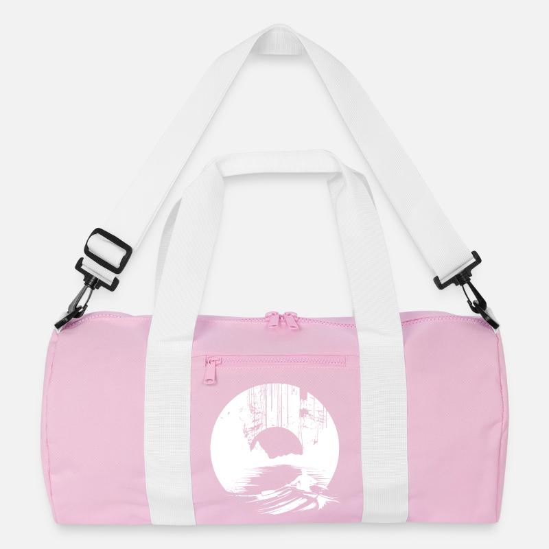 Rowing Drawing Recycled Duffel Bag