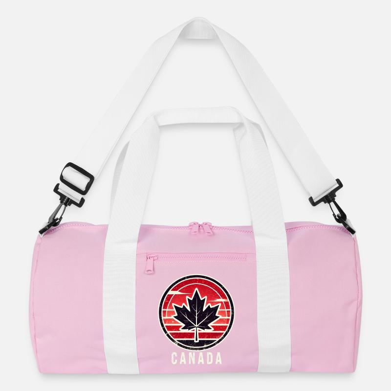 Canada maple leaf Toronto Recycled Duffel Bag