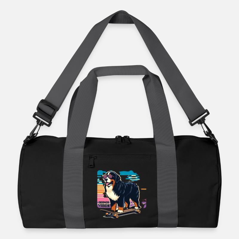 Bernese mountain dog Recycled Duffel Bag