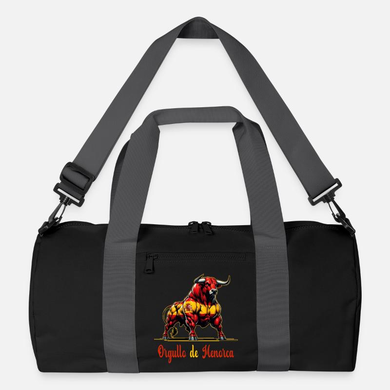 Der Stolz Menorca Flagge Design Recycelte Duffel Bag