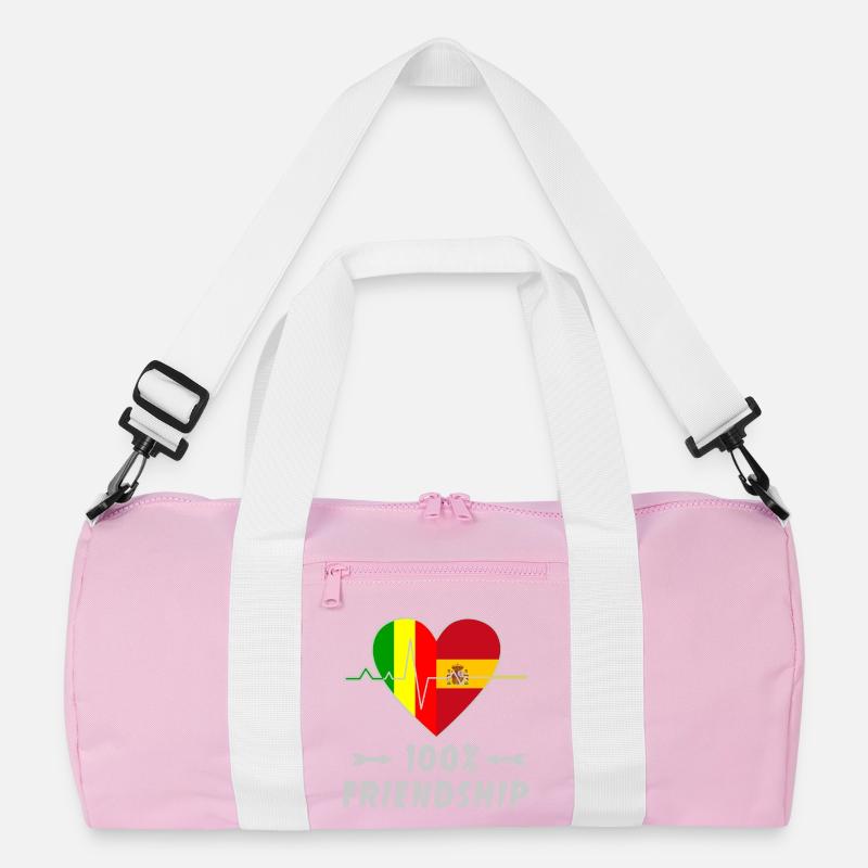 Mali und Spanien 100% Freundschaft Recycelte Duffel Bag