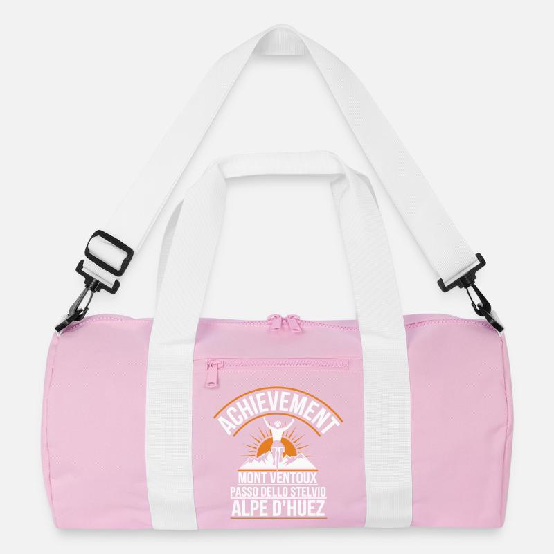 Mont Ventoux, Passo dello Stelvio, Alpe de Huez Recycled Duffel Bag