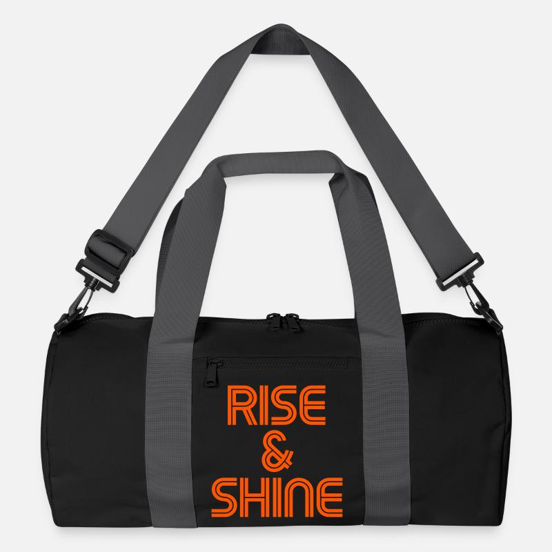 Rise & Shine - Morgendliche Motivation Recycelte Duffel Bag