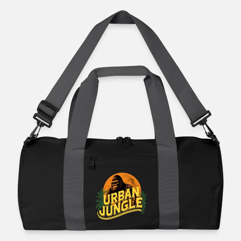 Urban Jungle Logo Farbe Recycelte Duffel Bag