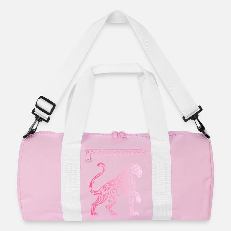 Gradient Tribal Panther Recycelte Duffel Bag