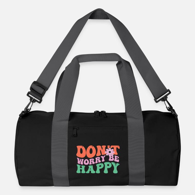 Mach Dir Keine Sorgen – Happy Recycelte Duffel Bag