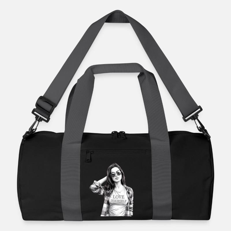 Love yourself Recycelte Duffel Bag
